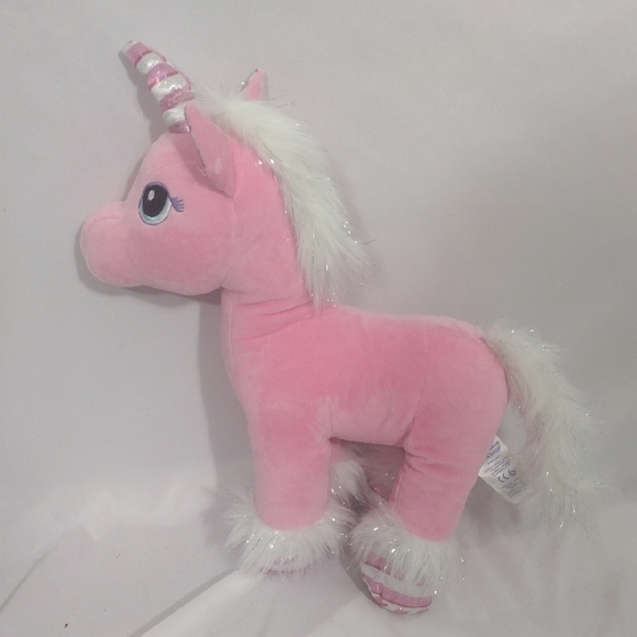 EUC Build A Bear Limited Edition Pink Unicorn 2018 - Picture 1 of 8